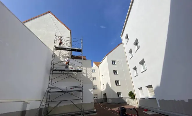 Restauration de façade, Dunkerque, Saffroy Bâtiment